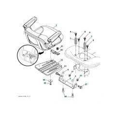 Husqvarna Gth52Xls - Seat