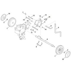 Viking HB445.1 - Chassis - Parts Diagram