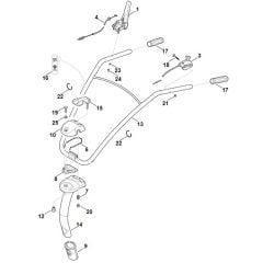 Viking HB445.2 - Handle - Parts Diagram