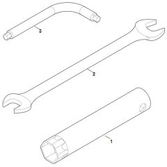 Viking HB585.0 - Tools - Parts Diagram