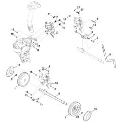 Viking HB585.1 - Chassis - Parts Diagram