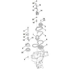 Viking HB585.1 - Drive - Parts Diagram