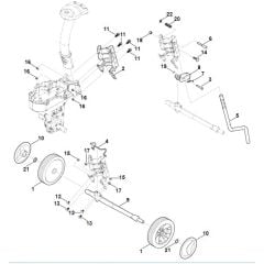 Viking HB685.1 - Chassis - Parts Diagram