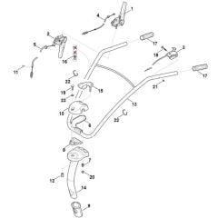 Viking HB685.1 - Handle - Parts Diagram