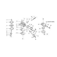 Carburettor (S/N 154915 to 36024180)