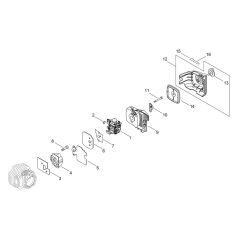 HC-2810ESR Air Cleaner, Carburettor