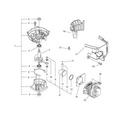 Cylinder, Crankcase, Piston