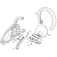 Viking HE400 - Controls - Parts Diagram