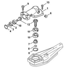 Viking HG100 - Gear Head - Parts Diagram