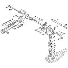 Viking HG900 - Gear Head - Parts Diagram