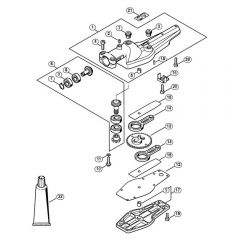 Genuine Stihl HL100 / O - Gear head 0°