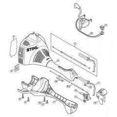 Genuine Stihl HL45 / E - Motor housing