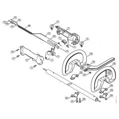 Genuine Stihl HL73 K / J - Handle