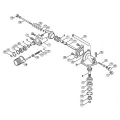 Genuine Stihl HL73 K / M - Angle drive 0° - 90°