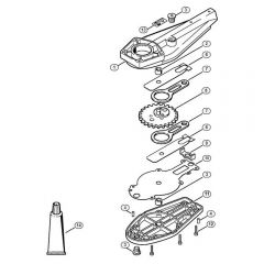 Genuine Stihl HL73 K / N - Blade drive gear