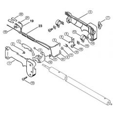 Genuine Stihl HL75 / N - Handle  X 36 959 794 (37.1997)