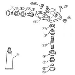 Genuine Stihl HL75 / Q - Angle drive 30° (24.2005)