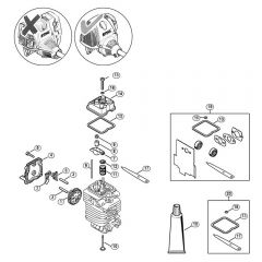 Genuine Stihl HL90 K / B - Valve timing gear