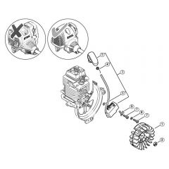 Genuine Stihl HL95 K / E - Ignition System