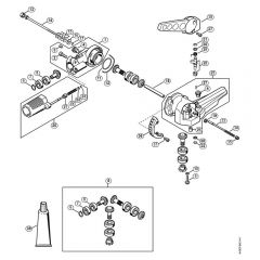 Genuine Stihl HL95 K / M - Angle Drive, Adjustable Thru 135°