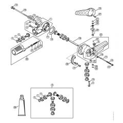 Genuine Stihl HL95 / M - Angle Drive, Adjustable Thru 135°