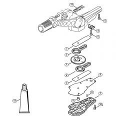 Genuine Stihl HLE71 / D - Blade Drive Gear, Adjustable Thru 125°