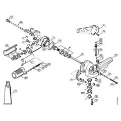 Genuine Stihl HLE71 K / C - Angle Drive, Adjustable Thru 125°