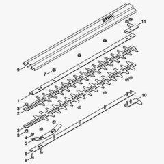 Genuine Stihl HL-KM 135 / D - Blade