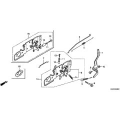 Honda HRG415C2 (IZY) - PDEE/A - MABF 1000001-1099999 Control Diagram