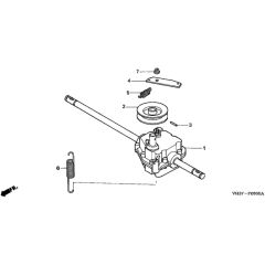 Honda HRG415C2 (IZY) - SDEE/A - MABF 1100001-1399999 Tranmission (SDEE Only) Diagram