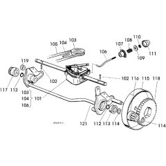 Honda HRG465CSX (1999) - SXI - MADF 8900001-8999999 Rear Drive Diagram