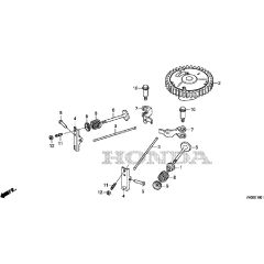 Honda HRG466C1 - PKEH -  Camshaft Diagram