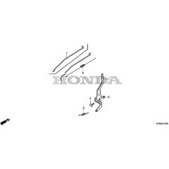 Honda HRG466C1 - SKEH -  Governor Arm Diagram