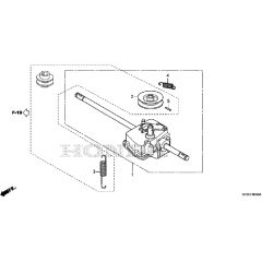 Honda HRG466C1 - SKEP -  Transmission Diagram