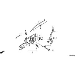 Honda HRS536C5 - VKEH -  Control Diagram