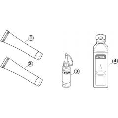 Genuine Stihl HS75 / M - Miscellaneous Lubricants and Greases