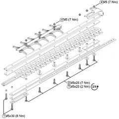 Genuine Stihl HS82 R / X - Tightening Torques