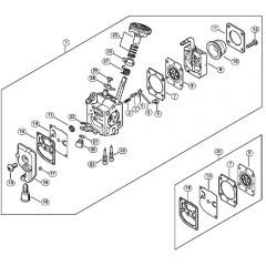 Genuine Stihl HS82 RC-E / F - Carburettor 4237/21