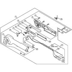 Genuine Stihl HS85 / L - Control Handle HS 85