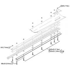 Genuine Stihl HS87 R / V - Tightening Torques