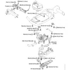 Genuine Stihl HS87 T / U - Tightening Torques