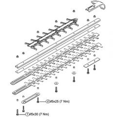 Genuine Stihl HSA94 R / N - Tightening Torques