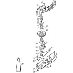 Genuine Stihl HSE71 / C - Gear Head HSE 71, 81