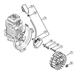 Genuine Stihl HT100 / E - Ignition system