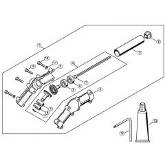 Genuine Stihl HT100 / M - Angle drive