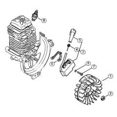 Genuine Stihl HT103 / D - Ignition system