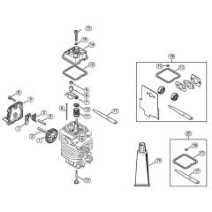 Genuine Stihl HT130 / B - Valve timing gear