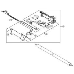 Genuine Stihl HT130 / K - Handle