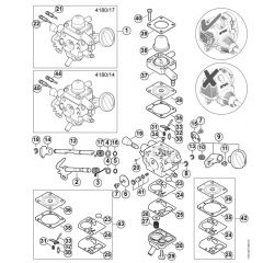 Genuine Stihl HT131 / E - Carburetor