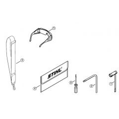 Genuine Stihl HT131 / U - Tools, Extras